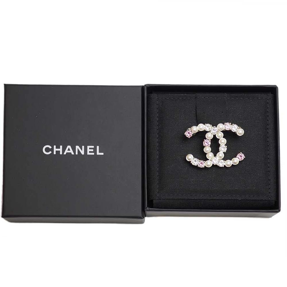 Amazon.co.jp: [シャネル]CHANEL CCパール&ストラスブローチ
